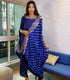 Silk Top,Harroms And Mothra Drape Dupatta With Gota Work